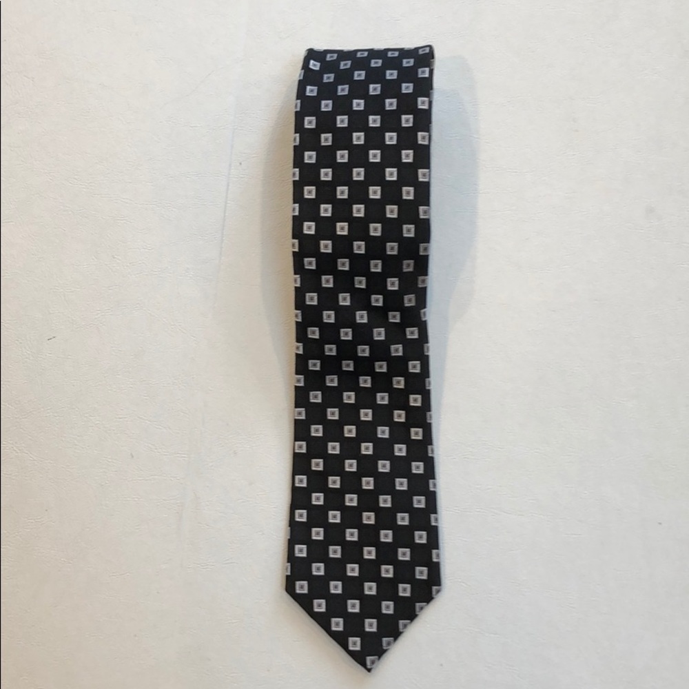 Black Brown 1826 💯% Silk Tie